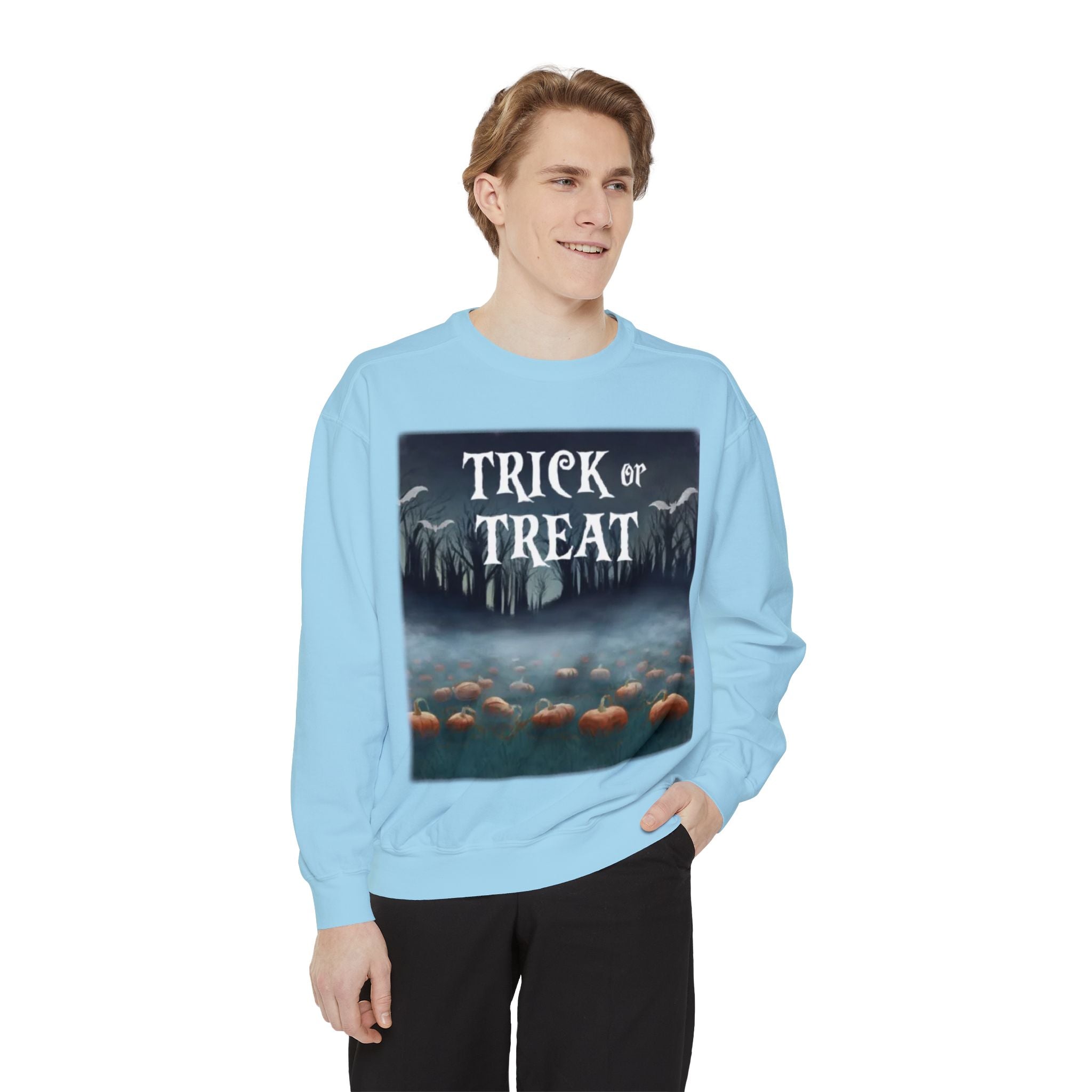 Trick or Treat | Unisex Garment-Dyed Sweatshirt